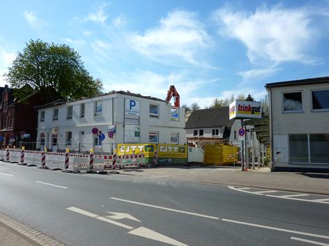 Misburg Baustelle Anderter Strae - ALDI
