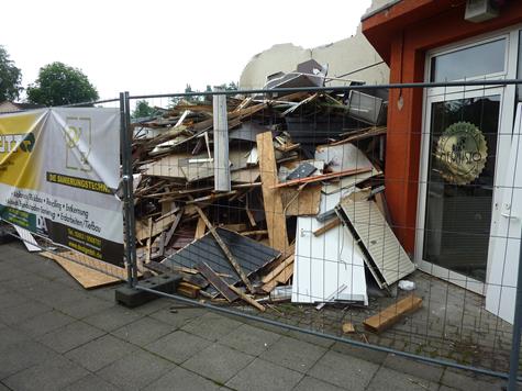 Misburg Baustelle Anderter Strae - ALDI