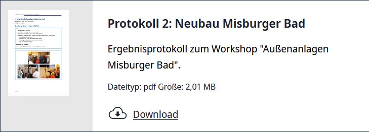 Neubau Misburger Bad --- Protokoll 2 - 18.04.2018