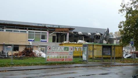Neubau Misburger Bad - Abriss 01