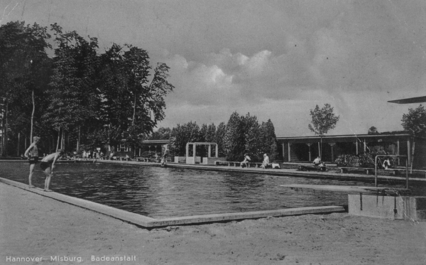 Freibad um 1930