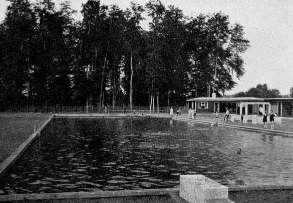Freibad um 1930