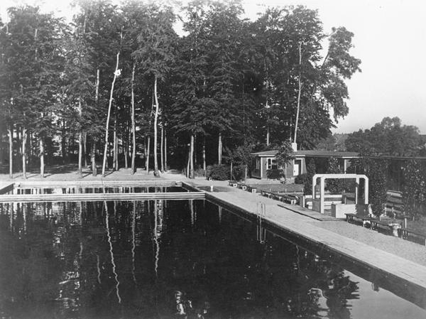 Freibad um 1930