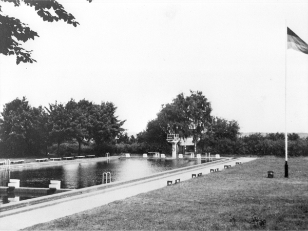 Freibad um 1955